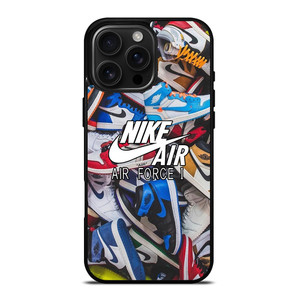 AIR JORDAN NIKE SNEAKERS COLLAGE iPhone 16 Pro Max Case Cover