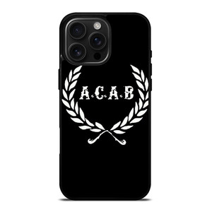 ALL CORPS ARE BASTARD ACAB SYMBOL iPhone 16 Pro Max Case Cover ALL CORPS ARE BASTARD ACAB SYMBOL iPhone 16 Pro Max Case Cover