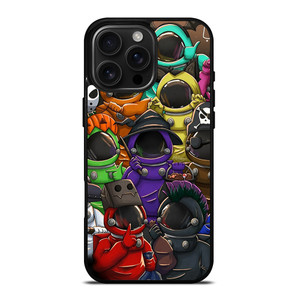 AMONG US HALLOWEN iPhone 16 Pro Max Case Cover AMONG US HALLOWEN iPhone 16 Pro Max Case Cover