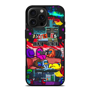 AMONG US LOCAL ONLINE iPhone 16 Pro Max Case Cover