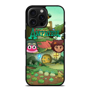 AMPHIBIA CARTOON EMOJI iPhone 16 Pro Max Case Cover