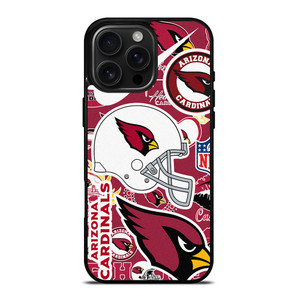 ARIZONA CARDINALS NFL STICKER BOMB iPhone 16 Pro Max Case Cover ARIZONA CARDINALS NFL STICKER BOMB iPhone 16 Pro Max Case Cover