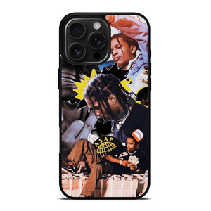 ASAP ROCKY RAPPER COLLAGE iPhone 16 Pro Max Case Cover ASAP ROCKY RAPPER COLLAGE iPhone 16 Pro Max Case Cover