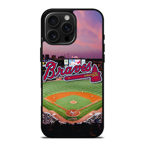 ATLANTA BRAVES BASEBALL ARENA iPhone 16 Pro Max Case Cover ATLANTA BRAVES BASEBALL ARENA iPhone 16 Pro Max Case Cover