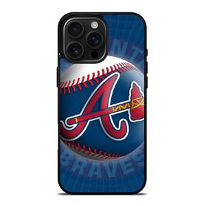 ATLANTA BRAVES MLB BALL iPhone 16 Pro Max Case Cover