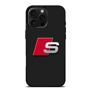 AUDI S CARBON LOGO iPhone 16 Pro Max Case Cover AUDI S CARBON LOGO iPhone 16 Pro Max Case Cover