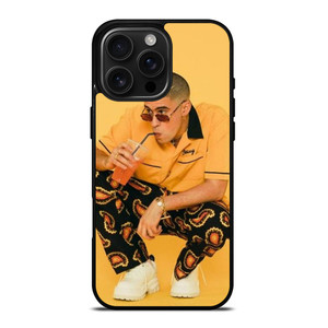BAD BUNNY RAPPER iPhone 16 Pro Max Case Cover BAD BUNNY RAPPER iPhone 16 Pro Max Case Cover