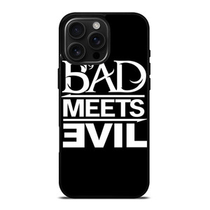 BAD MEETS EVIL RAPPER DUO LOGO iPhone 16 Pro Max Case Cover
