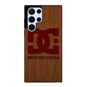 DC SHOES SKATEBOARD WOODEN LOGO Samsung Galaxy S22 Ultra Case Cover