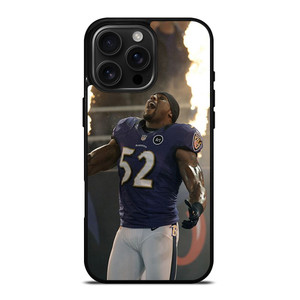 BALTIMORE RAVENS RAY LEWIS NFL iPhone 16 Pro Max Case Cover BALTIMORE RAVENS RAY LEWIS NFL iPhone 16 Pro Max Case Cover