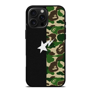 BAPE BAPESTA CAMO iPhone 16 Pro Max Case Cover BAPE BAPESTA CAMO iPhone 16 Pro Max Case Cover