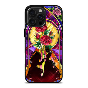 BEAUTY AND THE BEAST ROSE FLAWER iPhone 16 Pro Max Case Cover