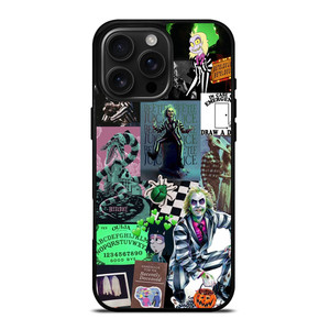 BEETLEJUICE TIM BURTON COLLAGE iPhone 16 Pro Max Case Cover BEETLEJUICE TIM BURTON COLLAGE iPhone 16 Pro Max Case Cover