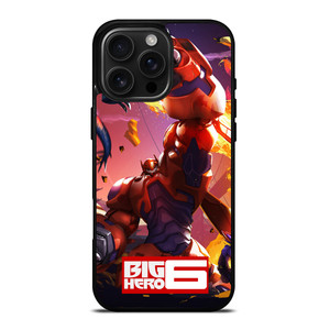 BIG HERO 6 MOVIE POSTER iPhone 16 Pro Max Case Cover