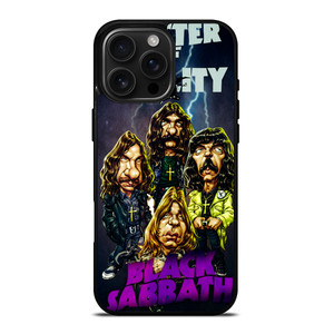 BLACK SABBATH ALBUM COVER ART iPhone 16 Pro Max Case Cover
