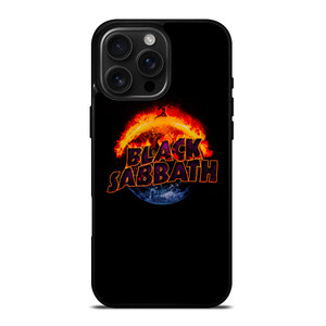 BLACK SABBATH BAND LOGO ART iPhone 16 Pro Max Case Cover