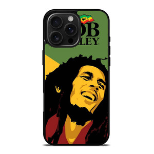 BOB MARLEY RASTA ART iPhone 16 Pro Max Case Cover