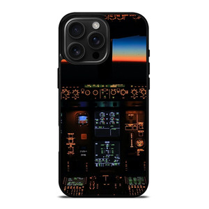 BOEING PLANE COCKPIT iPhone 16 Pro Max Case Cover BOEING PLANE COCKPIT iPhone 16 Pro Max Case Cover