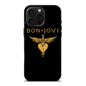 BON JOVI BAND LOGO GOLD iPhone 16 Pro Max Case Cover BON JOVI BAND LOGO GOLD iPhone 16 Pro Max Case Cover