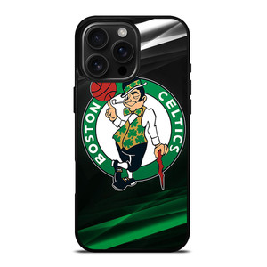 BOSTON CELTICS NBA LOGO iPhone 16 Pro Max Case Cover