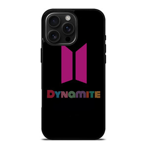 BTS BANGTAN BOYS DYNAMITE LOGO iPhone 16 Pro Max Case Cover
