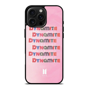 BTS DYNAMITE SONG iPhone 16 Pro Max Case Cover BTS DYNAMITE SONG iPhone 16 Pro Max Case Cover