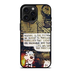 CALVIN AND HOBBES CLASSIC QUOTES iPhone 16 Pro Max Case Cover