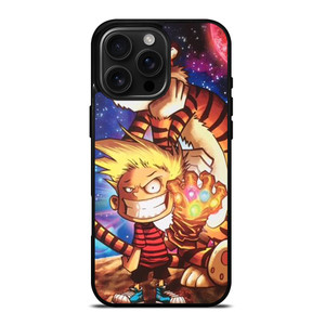 CALVIN AND HOBBES INFINITY GAUNTLET iPhone 16 Pro Max Case Cover