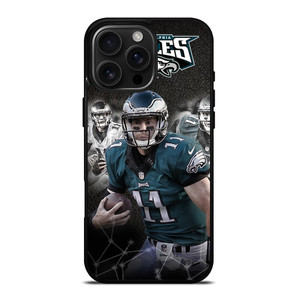 CARSON WENTZ PHILADELPHIA EAGLES iPhone 16 Pro Max Case Cover