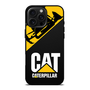 CATERPILLAR CAT BULLDOZER CARBON iPhone 16 Pro Max Case Cover CATERPILLAR CAT BULLDOZER CARBON iPhone 16 Pro Max Case Cover