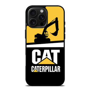 CATERPILLAR EXCAVATOR CLIPART iPhone 16 Pro Max Case Cover
