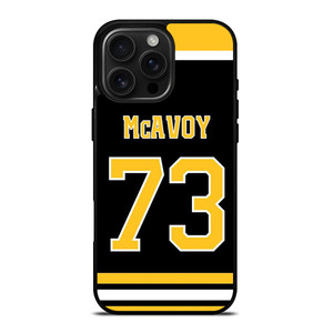 CHARLIE MCAVOY BOSTON BRUINS NHL iPhone 16 Pro Max Case Cover