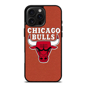 CHICAGO BULLS BASKETBALL EMBOSS iPhone 16 Pro Max Case Cover