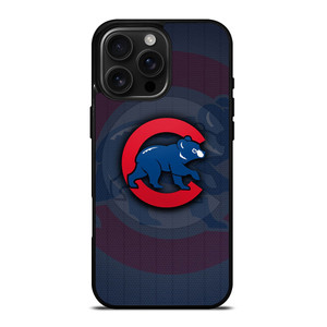 CHICAGO CUBS BEAR ICON iPhone 16 Pro Max Case Cover CHICAGO CUBS BEAR ICON iPhone 16 Pro Max Case Cover
