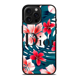 CHRISTIAN DIOR HIBISCUS FLOWER iPhone 16 Pro Max Case Cover
