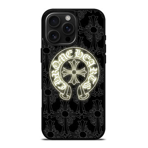 CHROME HEARTS PATTERN iPhone 16 Pro Max Case Cover