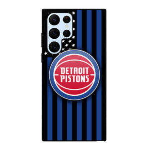 DETROIT PISTONS NBA USA FLAG Samsung Galaxy S22 Ultra Case Cover