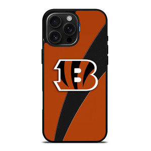 CINCINNATI BENGALS TIGER PATTERN iPhone 16 Pro Max Case Cover