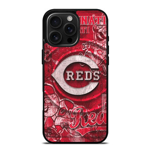 CINCINNATI REDS BASEBALL LOGO iPhone 16 Pro Max Case Cover