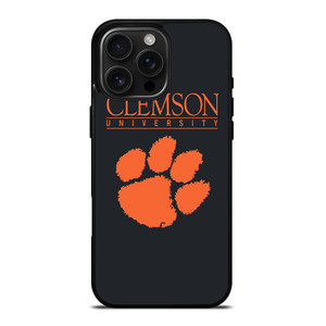 CLEMSON TIGERS SIMPEL LOGO iPhone 16 Pro Max Case Cover