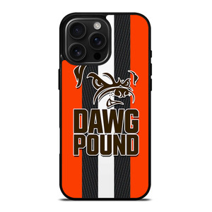 CLEVELAND BROWNS DAWG POUND iPhone 16 Pro Max Case Cover