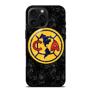 CLUB AMERICA AGUILAS FOOTBALL BLACK iPhone 16 Pro Max Case Cover