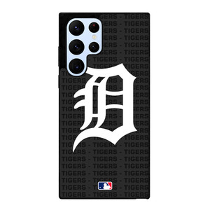 DETROIT TIGERS BASEBALL BLACK Samsung Galaxy S22 Ultra Case Cover