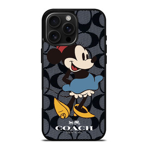 COACH MINNIE MOUSE  iPhone 16 Pro Max Case Cover