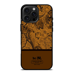 COACH NEW YORK BATIK iPhone 16 Pro Max Case Cover COACH NEW YORK BATIK iPhone 16 Pro Max Case Cover