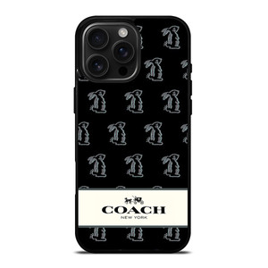 COACH NEW YORK BUNNY iPhone 16 Pro Max Case Cover COACH NEW YORK BUNNY iPhone 16 Pro Max Case Cover
