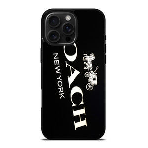 COACH NEW YORK LOGO 3 iPhone 16 Pro Max Case Cover