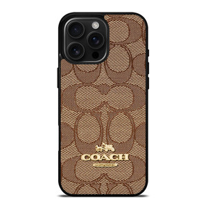 COACH NEW YORK PATTERN iPhone 16 Pro Max Case Cover COACH NEW YORK PATTERN iPhone 16 Pro Max Case Cover