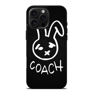 COACH NEW YORK RABBIT LEATHER iPhone 16 Pro Max Case Cover