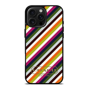 COACH NEW YORK RAINBOW iPhone 16 Pro Max Case Cover